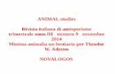 ANIMAL studies Rivista italiana di antispecismo ...
