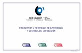 Catálogo de productos y servicios | TECNOLOGÍA TOTAL