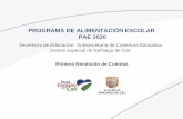 PROGRAMA DE ALIMENTACIÓN ESCOLAR PAE 2020