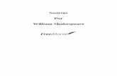 Sonetos Por William Shakespeare - Epedagogia