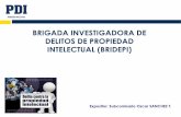 BRIGADA INVESTIGADORA DE DELITOS DE PROPIEDAD INTELECTUAL ...