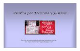 Barrios por Memoria y Justicia - Nora Strejilevich