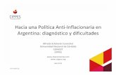 Hacia una Política Anti-Inflacionaria en Argentina ...