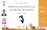 NUTRICIÓN DEPORTIVA DIETÉTICA APLICADA A LA