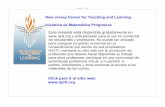 New Jersey Center for Teaching and Learning Este material ...