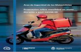 Propuestas sobre movilidad en moto Durante y post COVID-19