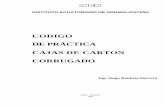 CODIGO DE PRÁCTICA CAJAS DE CARTON CORRUGADO