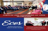 CORTE DE LIMA CONMEMORÓ 194° AÑOS DE CREACIÓN