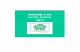 MEMORIA DE ACTIVIDADES 2017 - ASENDHI