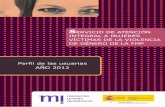 AÑO 2012 - Voluntariado contra la Violencia de Género