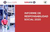 INFORME DE RESPONSABILIDAD SOCIAL 2020