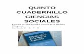 QUINTO CUADERNILLO CIENCIAS SOCIALES