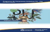 Programa de Vacaciones Artísticas PIJ - PIA