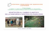 ADAPTACIÓN AL CAMBIO CLIMÁTICO EN LA SUBCUENCA …