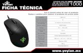 Ficha Tecnica Gaming Mouse SABRE 1000
