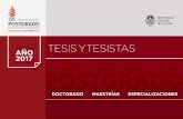 AÑO TESIS Y TESISTAS 2017 - sedici.unlp.edu.ar