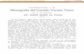 Contribuciones a la Monografía del Ganado Vacuno Vasco