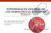 EXPERIENCIA EN VIDA REAL DE LOS INHIBIDORES DE INTEGRASA