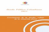 Deuda Pública Colombiana 2015