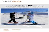 PLAN DE STAGES PRE-TEMPORADA 2012-13