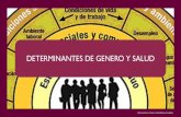 DETERMINANTES DE GENERO Y SALUD