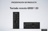 Teclado remoto GRIDTM 20 - Instalación y Mantenimiento ...