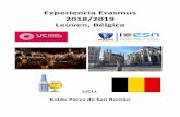 Experiencia Erasmus 2018:2019