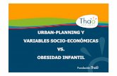 URBAN-PLANNING Y VARIABLES SOCIO-ECONÓMICAS VS. …