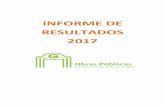 INFORME DE RESULTADOS 2017 - Gobierno Municipal de ...