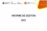 INFORME DE GESTIÓN 2021 - cepcuyo.com