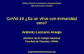 CoVid-19 ¿Es un virus con inmunidad cero?
