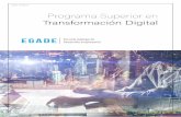Programa Superior en Transformación Digital