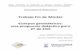 Trabajo Fin de Máster Cuerpos geométricos: una propuesta ...