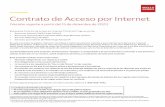 Contrato de Acceso por Internet