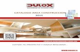 CATALOGO AREA CONSTRUCCION 2015