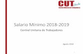 Salario Mínimo 2018-2019 - Senado - República de Chile