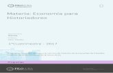 Materia: Economía para Historiadores - dspace5.filo.uba.ar