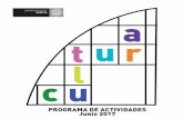 PROGRAMA DE ACTIVIDADES Junio 2017 - UM