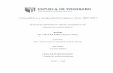 Gasto público y desigualdad de ingreso: Perú, 1997-2017