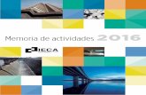 Memoria de actividades 2016 - IECA