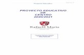 PROYECTO EDUCATIVO 2020-2021 - colegiorafaelamaria.com