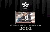 Portafolio de servicios 2002 - SENA