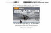 Dossier CUANDO DEJE DE LLOVER