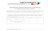 SEGURO DE TARIFA GENERAL GANADERA CONDICIONES …