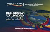 INFORME DE RENDICIÓN CUENTAS 2020