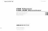 FM Stereo FM-AM Receiver - Entertainment | Sony UK