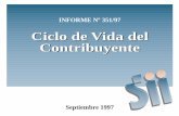 Ciclo de Vida del Contribuyente - SII