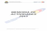 MEMORIA DE ACTIVIDADES 2013 - Escuela de Seguridad ...
