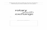 Programa de Intercambio de Jóvenes de Rotary Solicitud ...