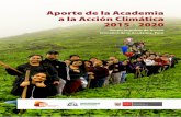 Aporte de la Academia a la Acción Climática 2015 - 2020
